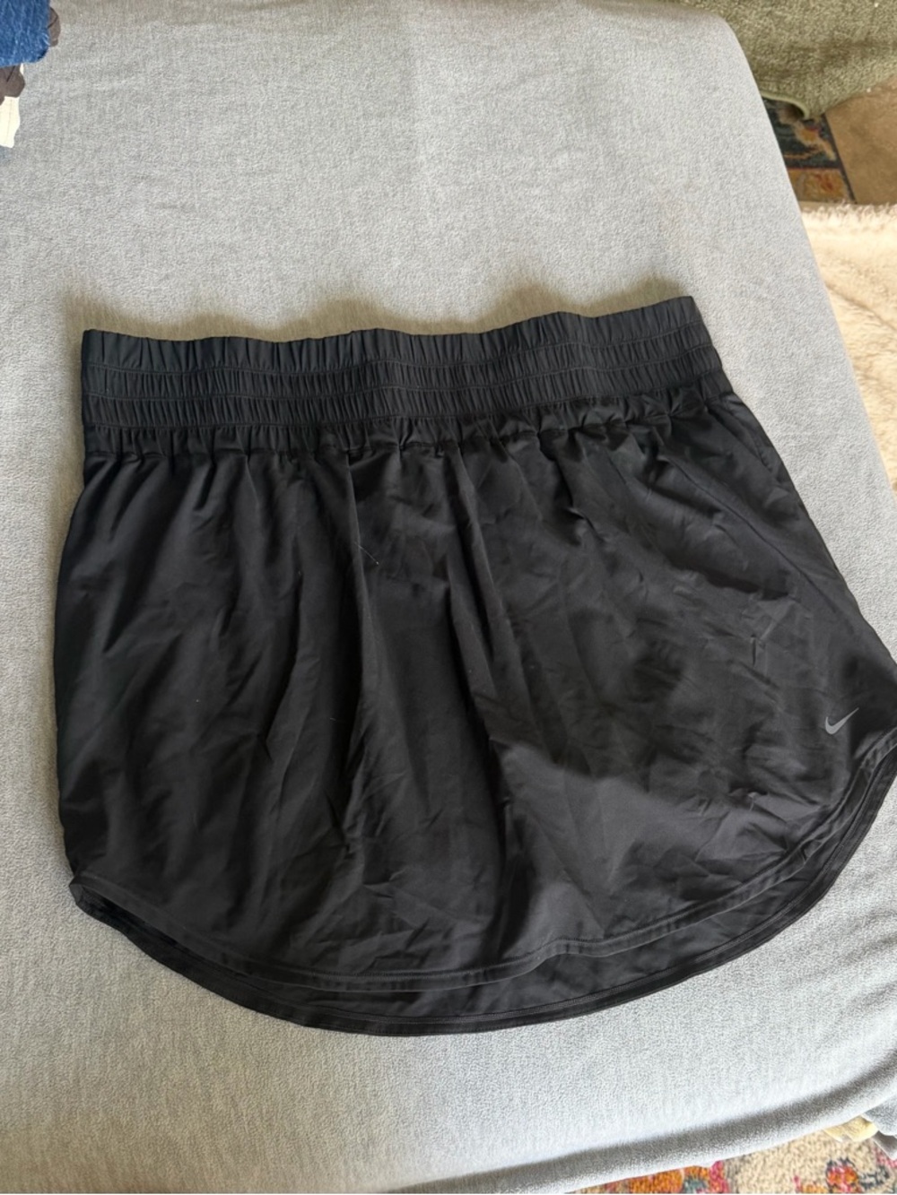 Nike Black Dri-FIT Running Skort